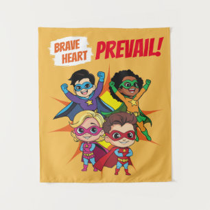 Tenture Thème Superhero Personnalisable Motivational Tapes