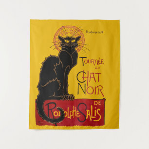 Tenture Theophile Steinlen - Le Chat Noir Vintage