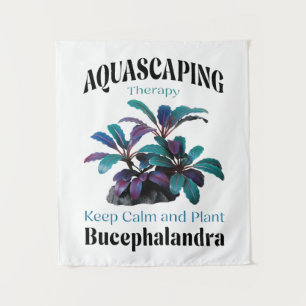 Tenture Thérapie d'aquascaping – Gardez votre calme et pla