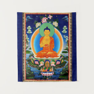 Tenture Tibétain Thangka Prabhutaratna Bouddha
