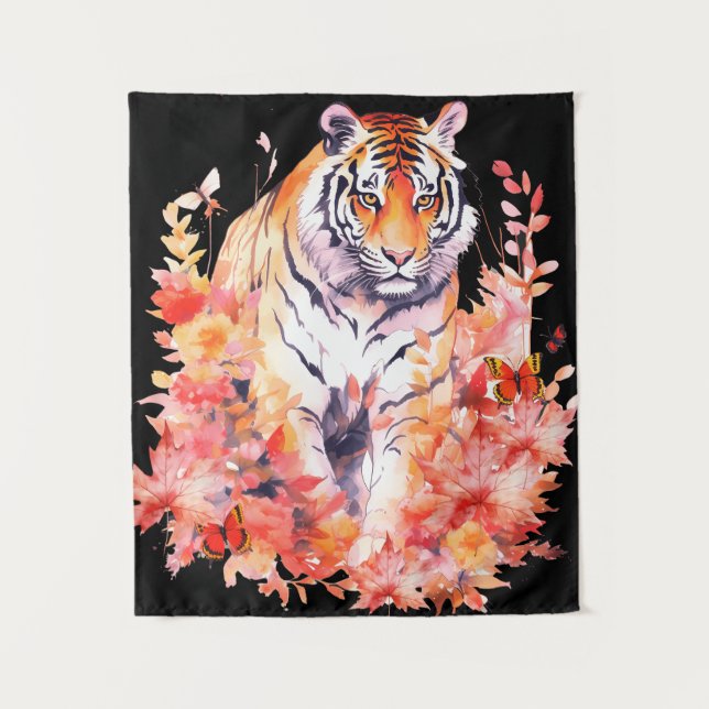 Tenture Tigre sauvage (Devant)