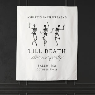 Tenture Till Death Do Us Party Bachelorette Week-end