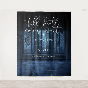 Tenture Till Death Gothic Mariage