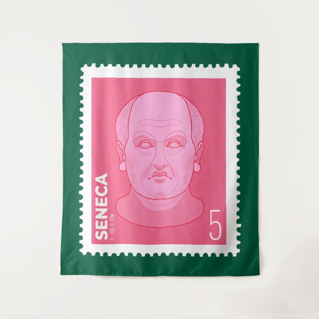 Tenture Timbre Seneca -   (Devant)