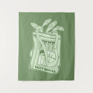 Tenture Tin de sardines salé snack