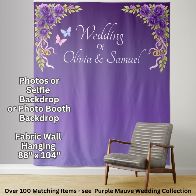 Tenture Tissu de fond Selfie ou Photo-Booth (Créateur téléchargé)