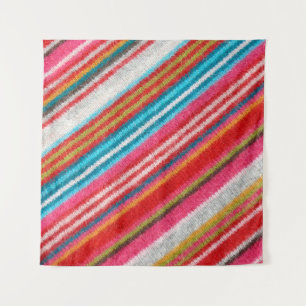 Tenture Tissu en laine rayé. Plus de tissus dans mon port.