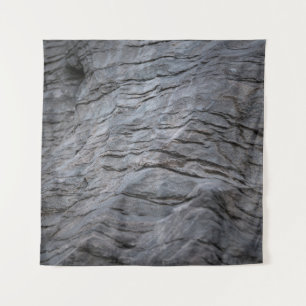 Tenture Tissu rayé noir et gris