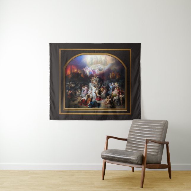 Tenture Titus détruisant Jérusalem par Wilhelm von Kaulbac (En situation (horizontale))