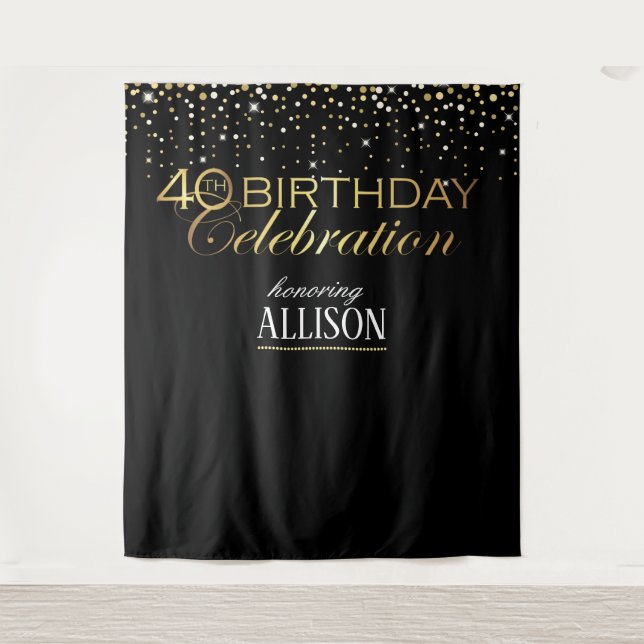Tenture Toile de fond pour la célébration d'anniversaire 4 (Devant)