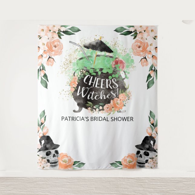 Tenture Toile de fond pour une fête de fiançailles de sorc (Devant)