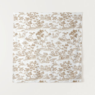 Tenture Toile en cuivre / Mocha Mousse, fond de mur photo