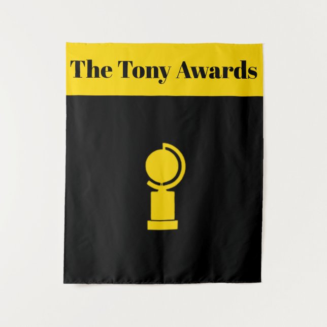 Tenture Tony Awards Party Style de feuille de lecture (Devant)
