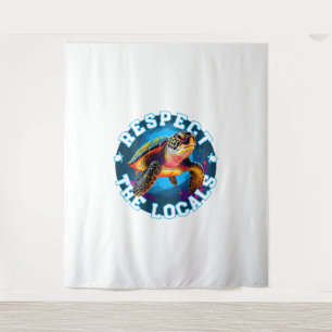 Tenture Tortue 001 Shell Ouais !
