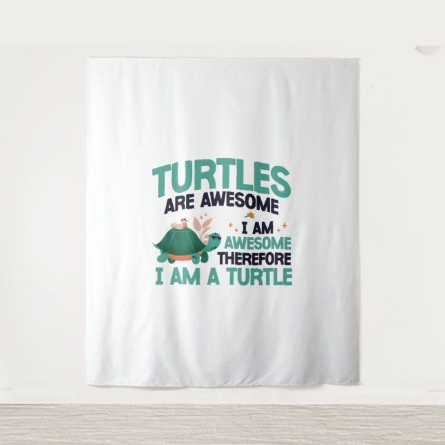Tenture Tortues De Mer Sont (Devant)