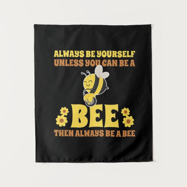 Tenture Toujours être une abeille (Devant)
