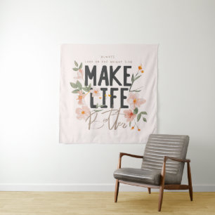 Tenture Toujours regarder du côté lumineux