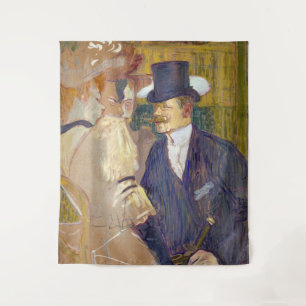 Tenture Toulouse-Lautrec - L'Anglais au Rouge