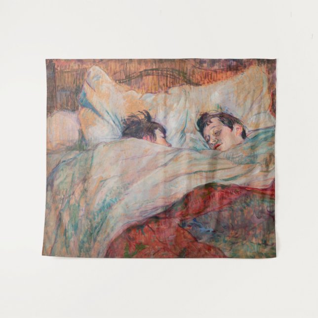 Tenture Toulouse-Lautrec - Le Lit (Devant (Horizontal))