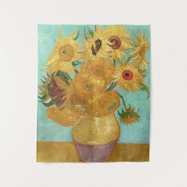 Tenture Tournesols Vincent van Gogh  (Devant)