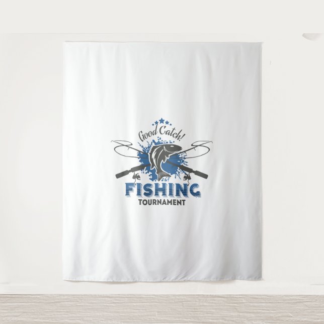 Tenture Tournoi de pêche (Devant)