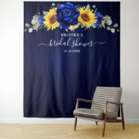 Tournure Royale Bleue Rustique Tournesol Moderne B