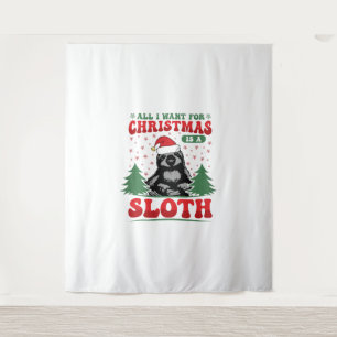Tenture Tout ce que je veux pour Noël est une sorcière