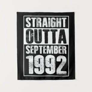 Tenture Tout droit sorti de 1992 29e anniversaire