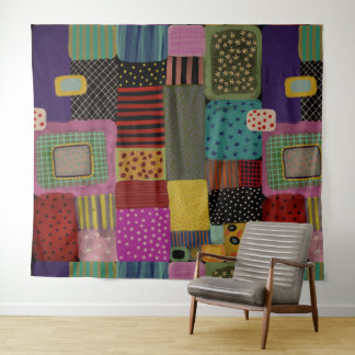 Tenture Travail de patchwork