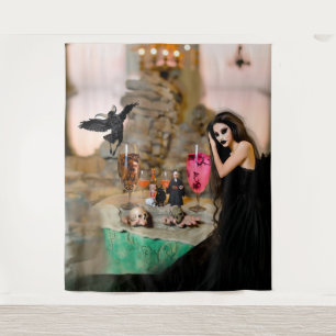 Tenture Travail d'ombre Occulte Dark Witchk Recovery AI Ar