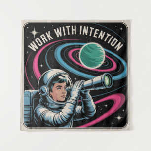 Tenture Travailler avec Intention