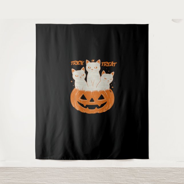 Tenture Trick ou Treat cats Classic T-Shirt (Devant)