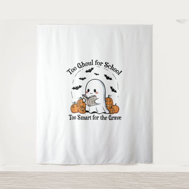 Tenture Trick ou Treat Halloween (Devant)