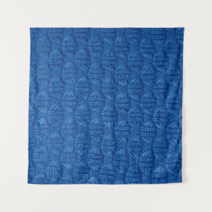 Tenture Tricot de texture. Bleu pullover. ma tissu motif