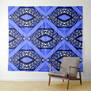 Tenture Trinkets en bleu.....