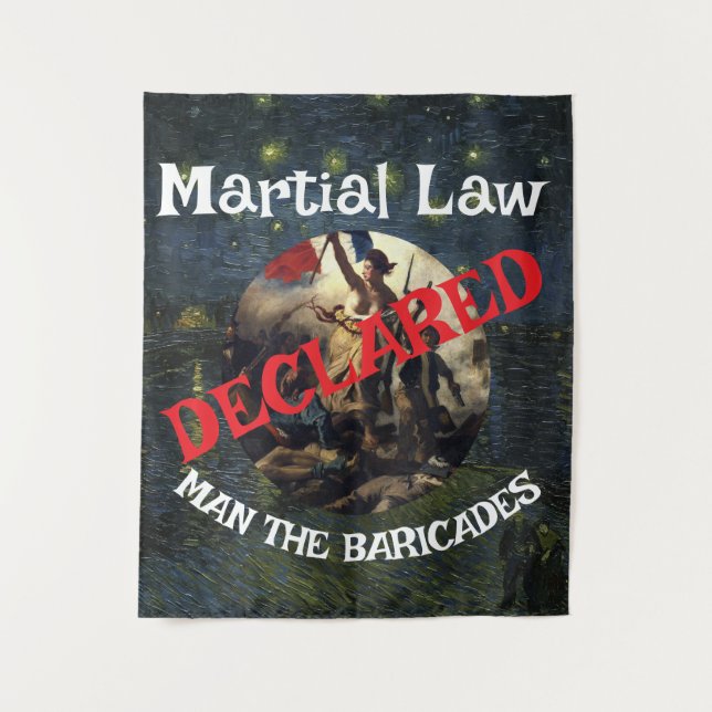 Tenture Trump (Devant)