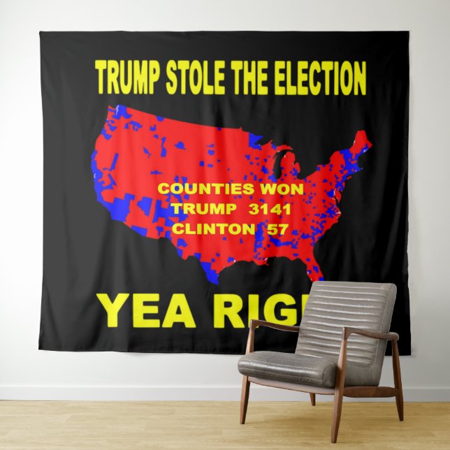 TENTURE TRUMP A VOLÉ L'ÉLECTION (En situation (horizontale))