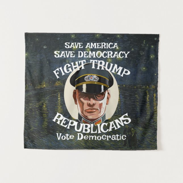 Tenture Trump Mariage de la retraite de fin d'année du Par (Devant (Horizontal))