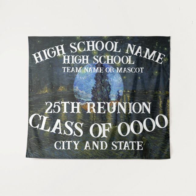 Tenture TRUMP Réunion 40e 55e 60e 65e (Devant (Horizontal))