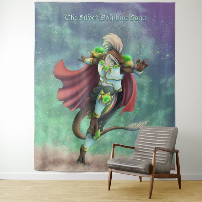 Tenture TSDS : Justin Arisdale Couverture Art Solo Earth (En situation)