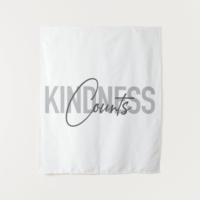 Tenture Typographie moderne, simple, cool des comptes de b (Devant)
