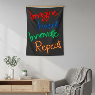 Tenture Typographie motivationnelle