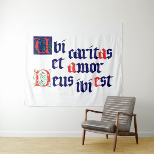 Tenture Ubi Caritas