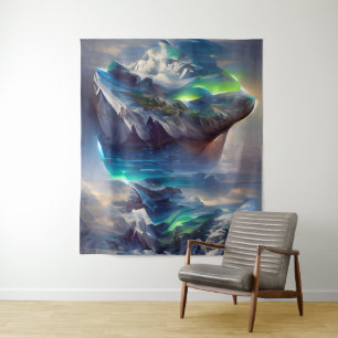 Tenture Un autre pays tout agité