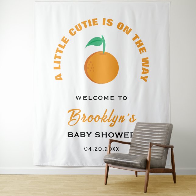 Tenture Un Baby shower neuronal Un peu juste (En situation)