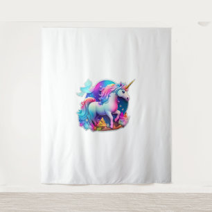 Tenture Un Beau Sticker Unicorn