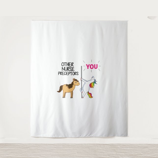 Tenture Un Cadeau Unicorne Awesome Pour Infirmier Précepte (Devant)