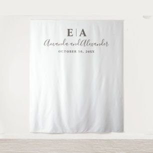 Tenture Un cadre de typographie simple. arrière - plan mar