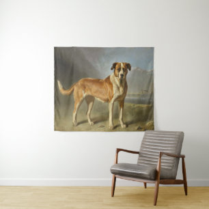 Tenture Un chien de St Bernard