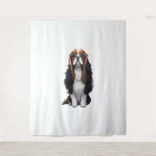 Tenture Un chien mignon, le roi Charles Spaniel